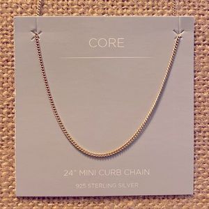 Origami Owl Core 24" Mini Curb Chain Gold